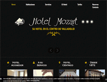 Tablet Screenshot of hotelmozart.net